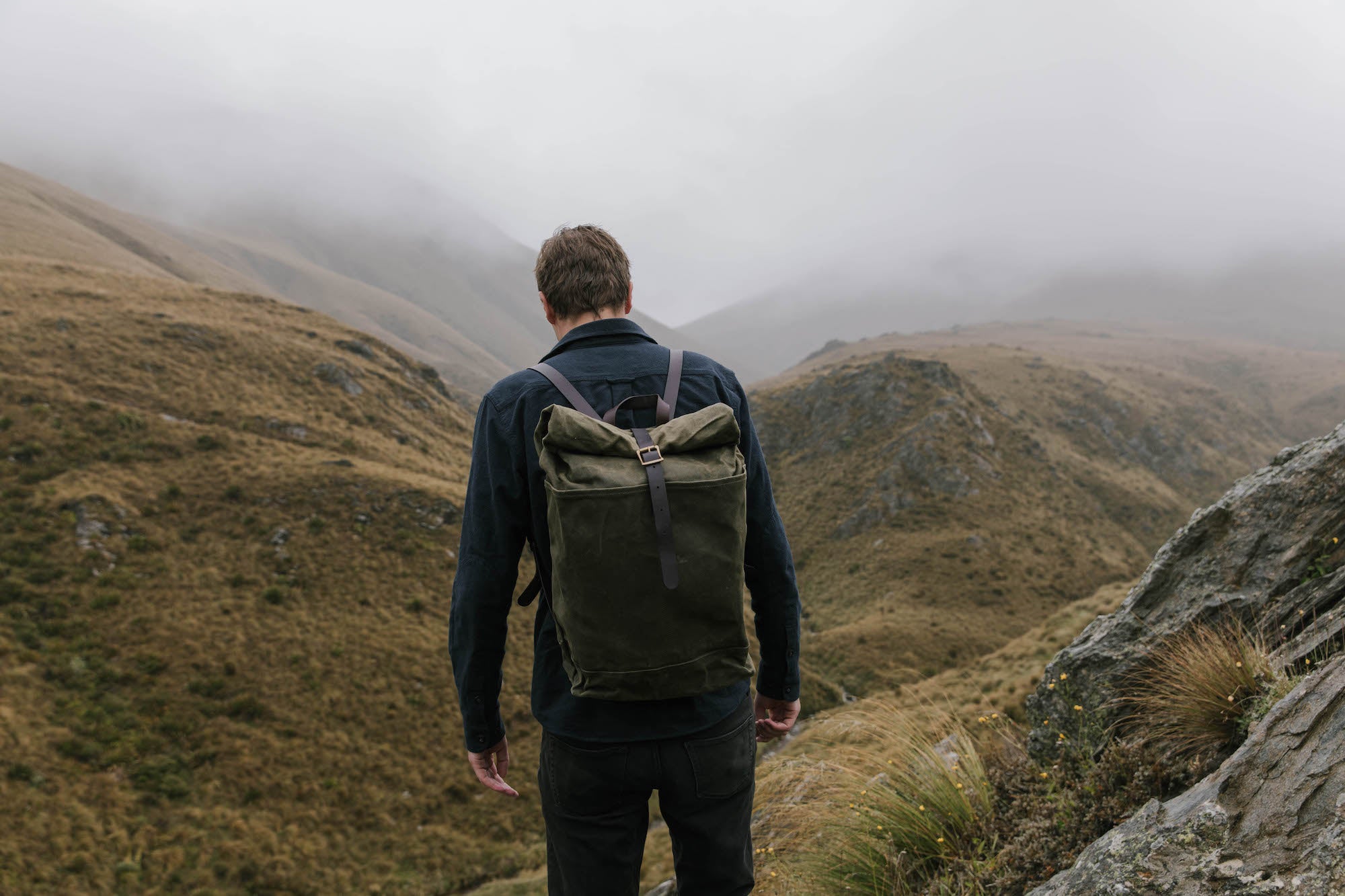 Waxed Canvas Rucksack - Common Goods