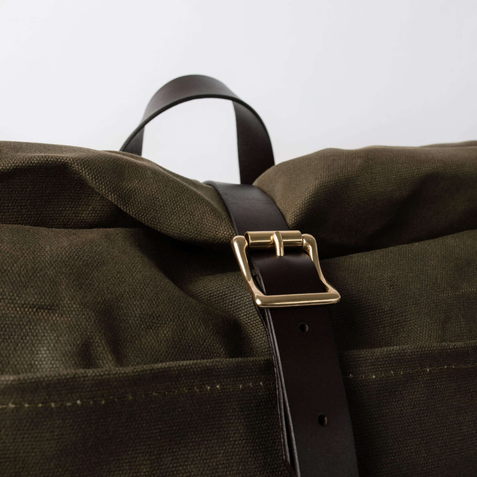Common Goods Waxed Canvas Rucksack Buckle