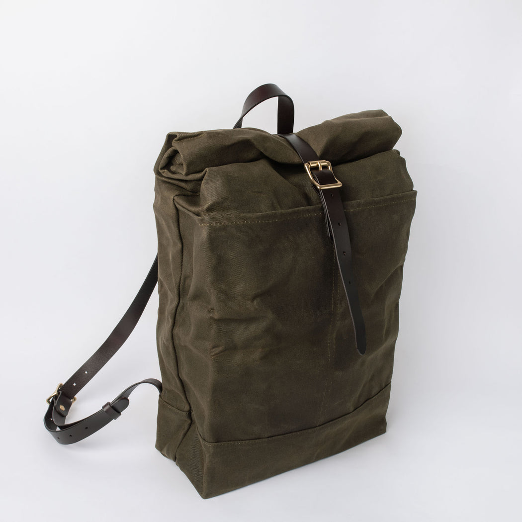 Common Goods Waxed Canvas Rucksack