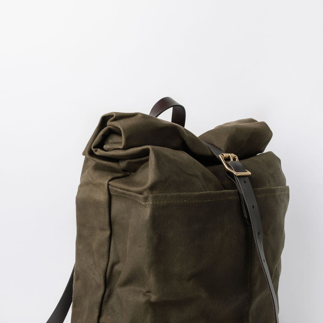 Common Goods Waxed Canvas Rucksack