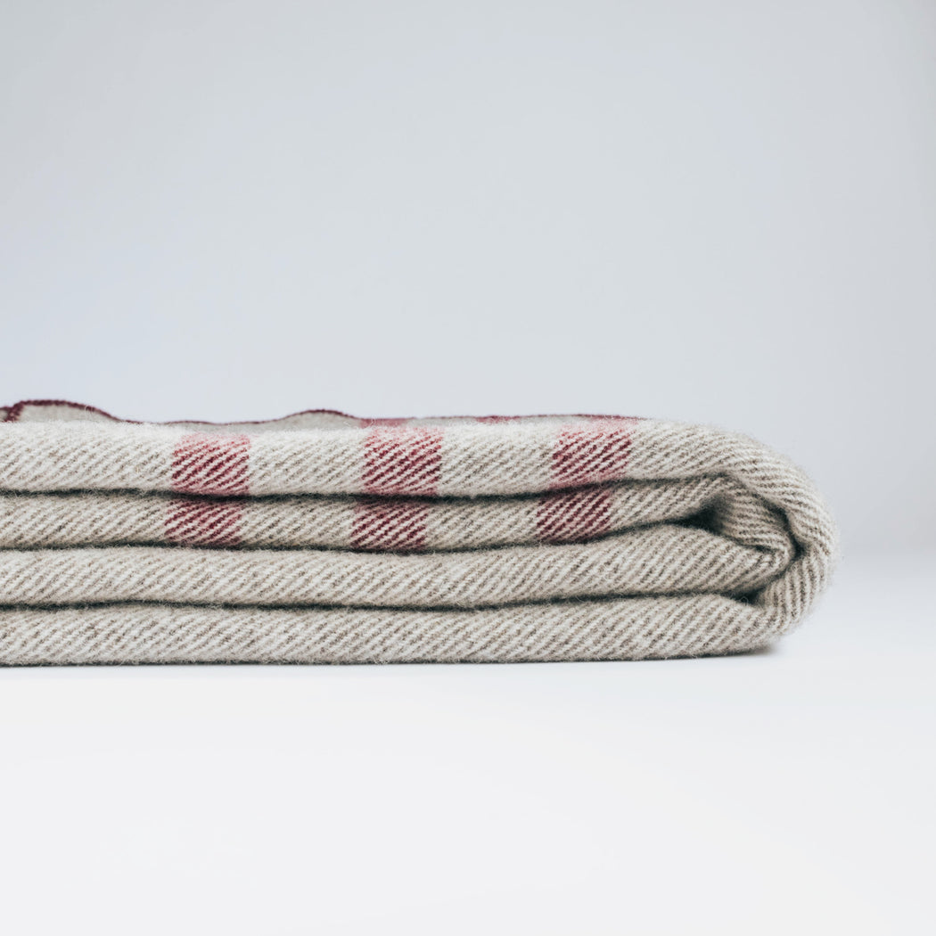 Pure Wool Cabin Blanket