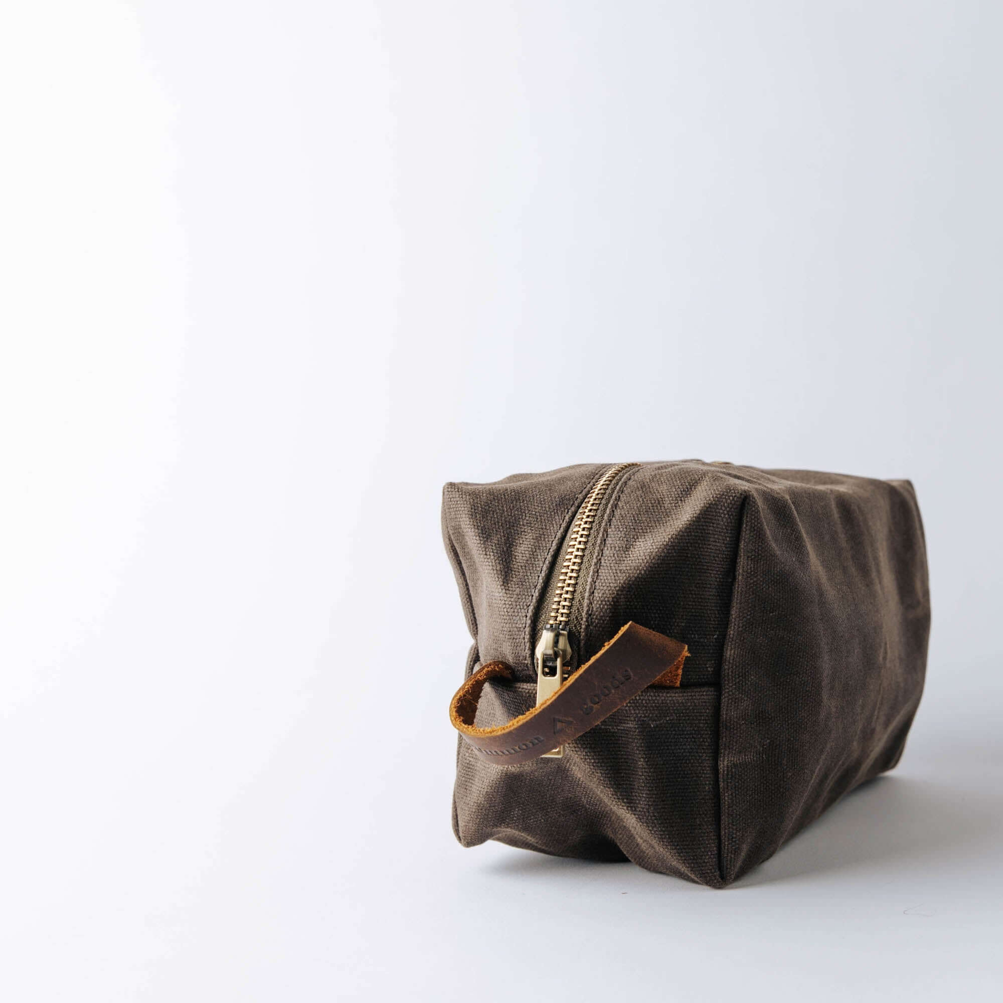 Common Goods Waxed Canvas Dopp Kit