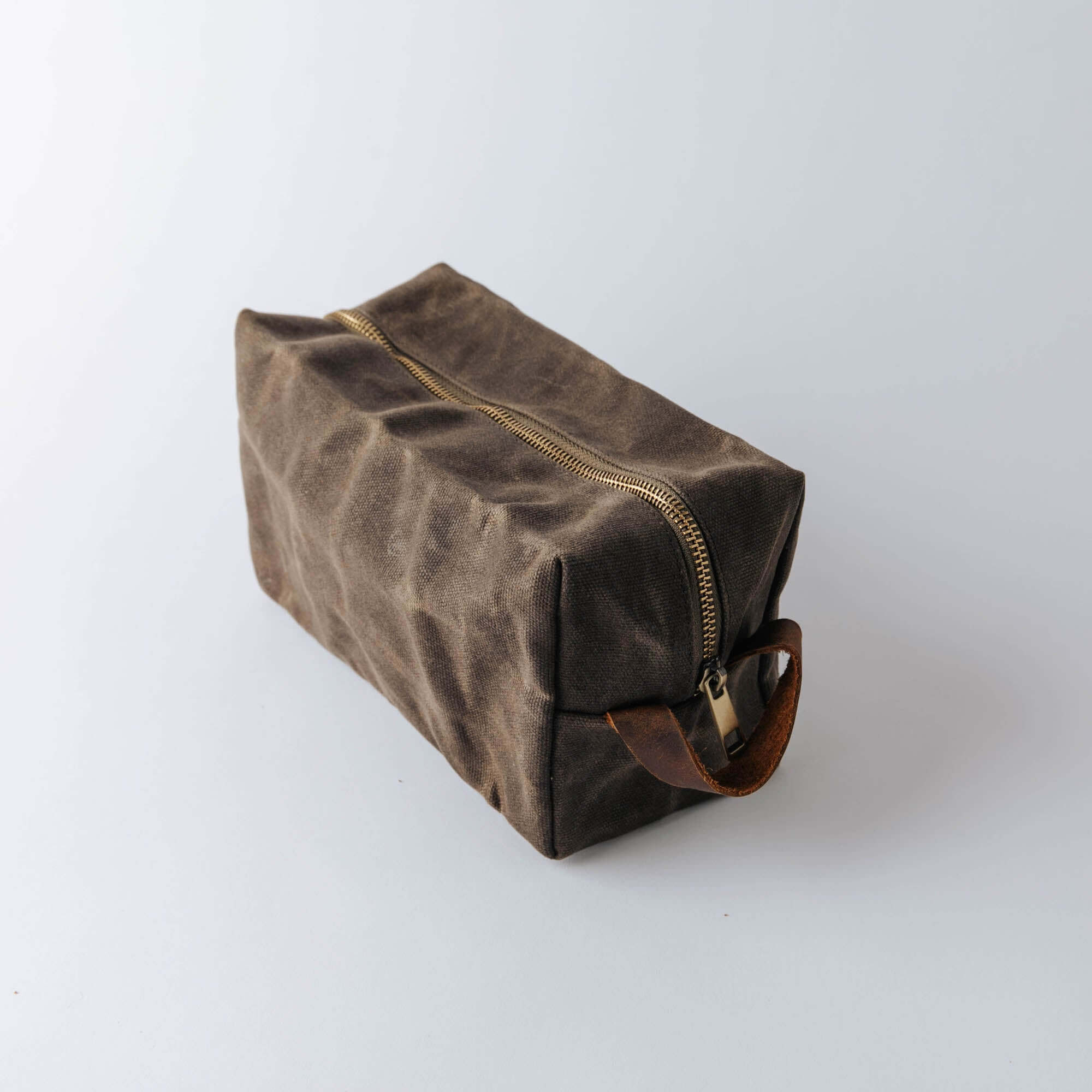 Common Goods Waxed Canvas Dopp Kit