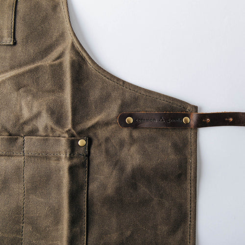 Common Goods Waxed Canvas Full Sized Apron