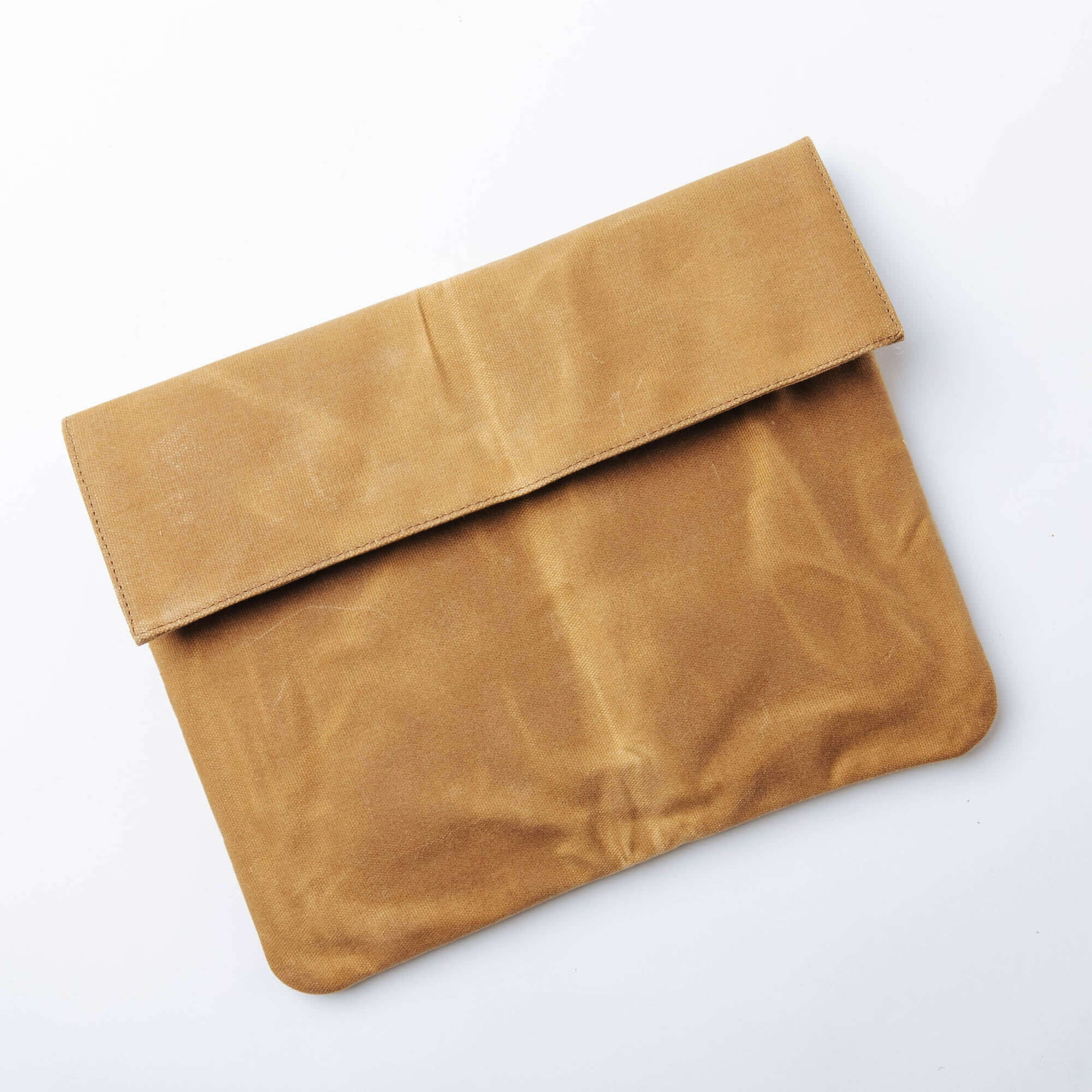 Common Goods Waxed Canvas Laptop Folio