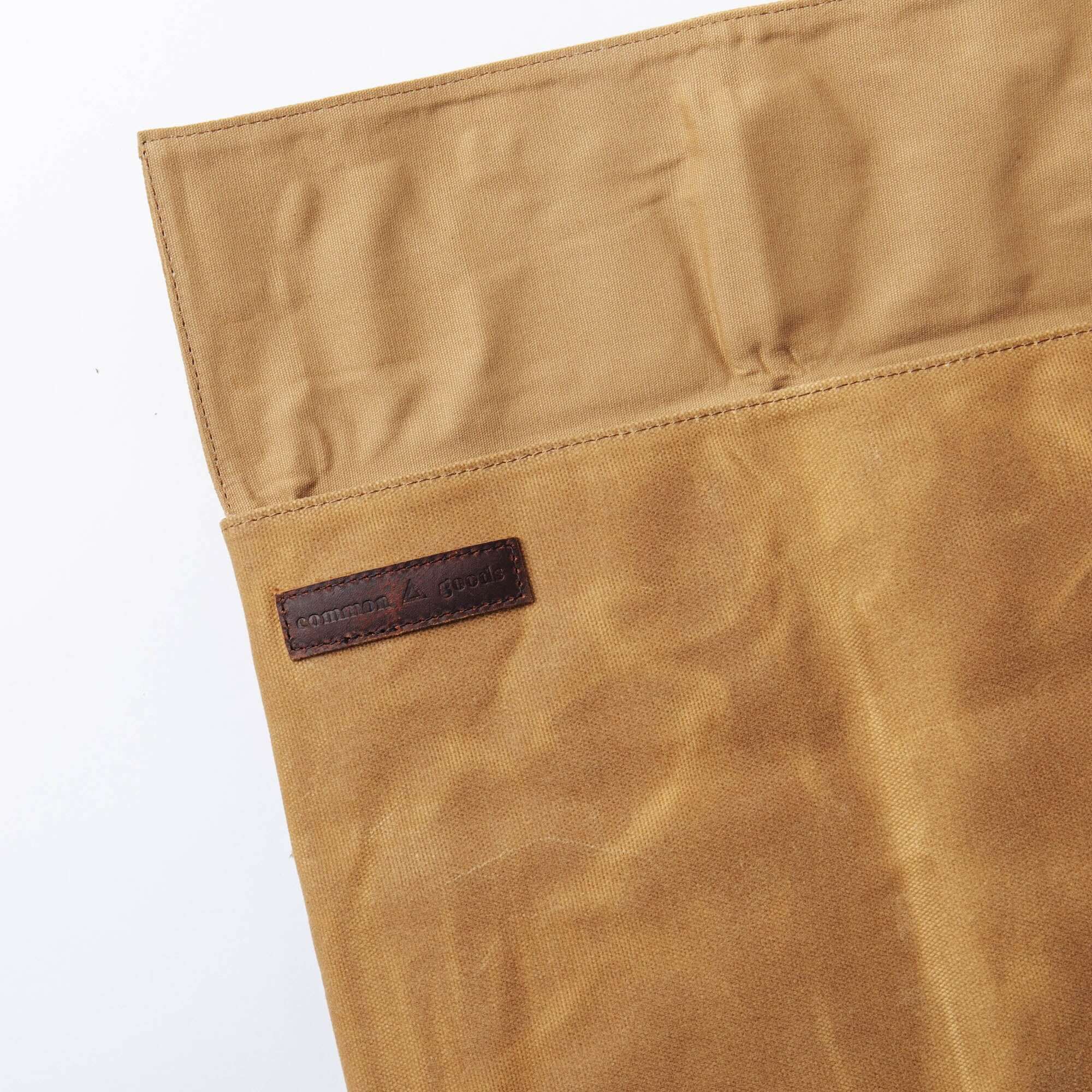 Common Goods Waxed Canvas Laptop Folio