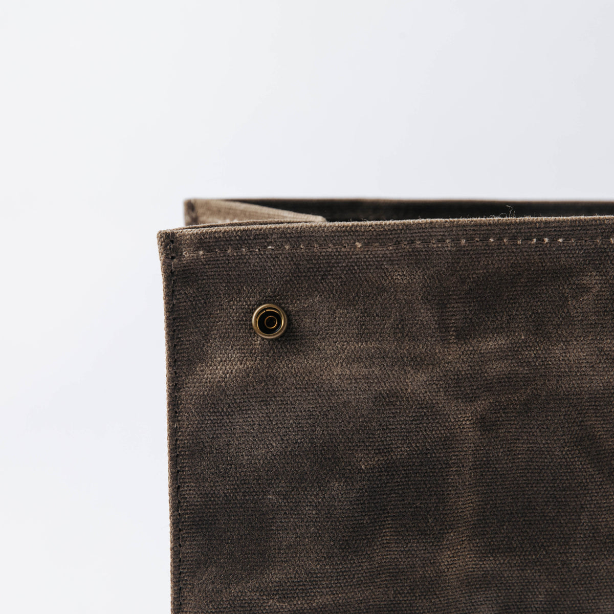 Common Goods Waxed Canvas Lunch Bag - details
