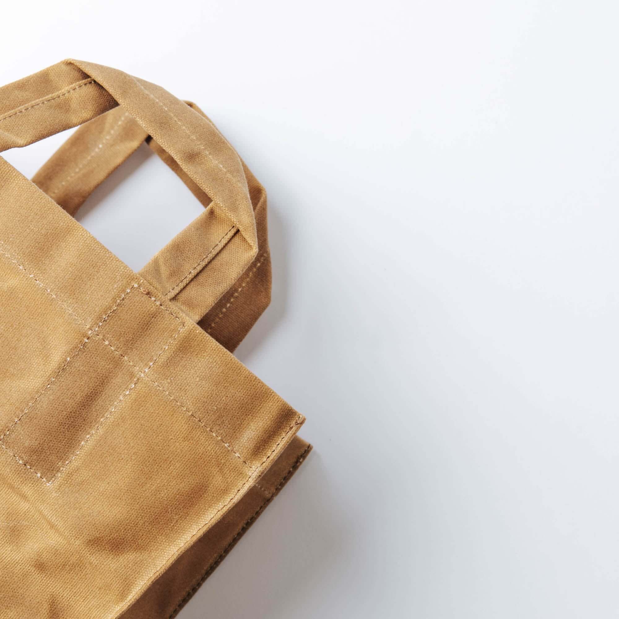 Common Goods Waxed Canvas Market Bag
