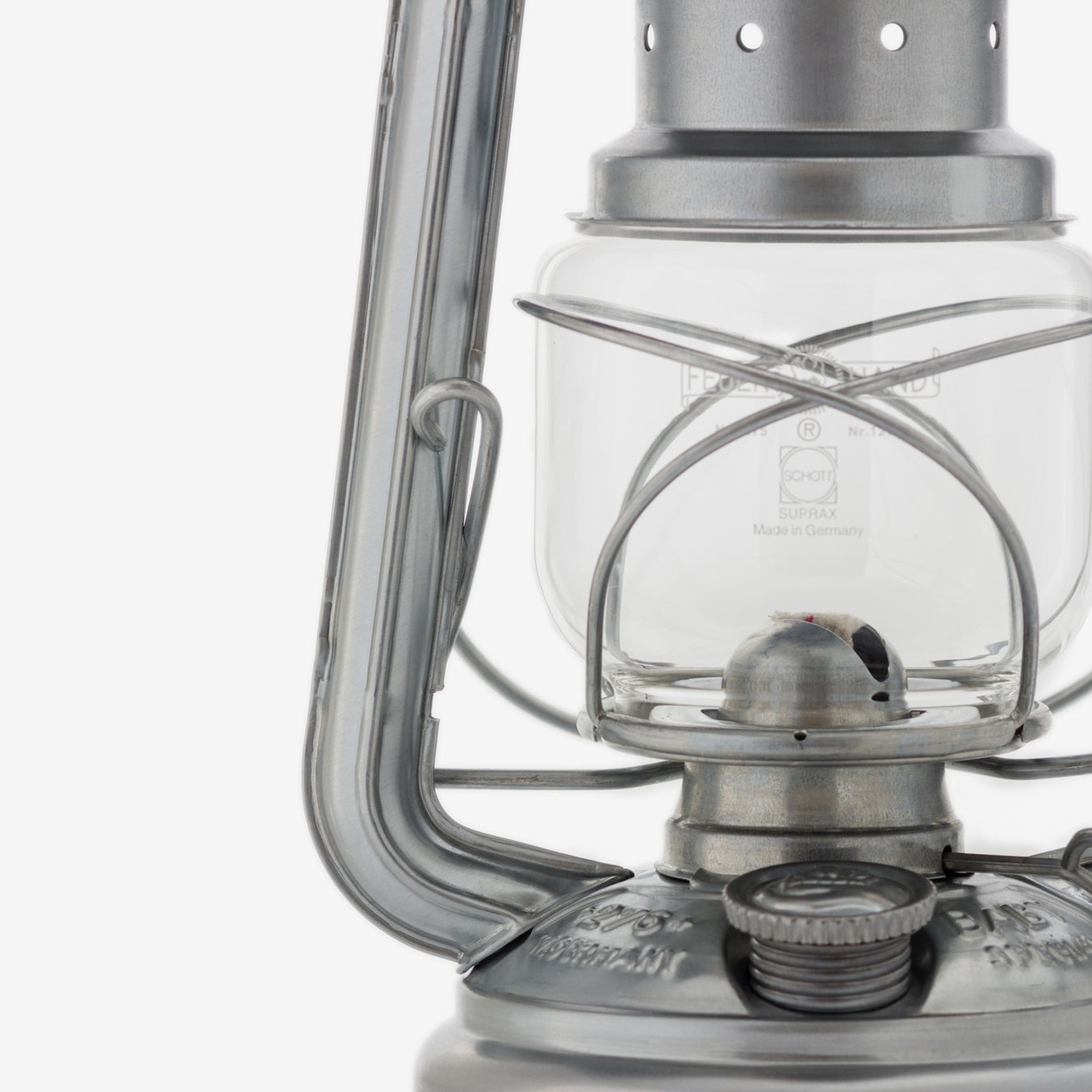 Feuerhand Storm Lantern - Zinc