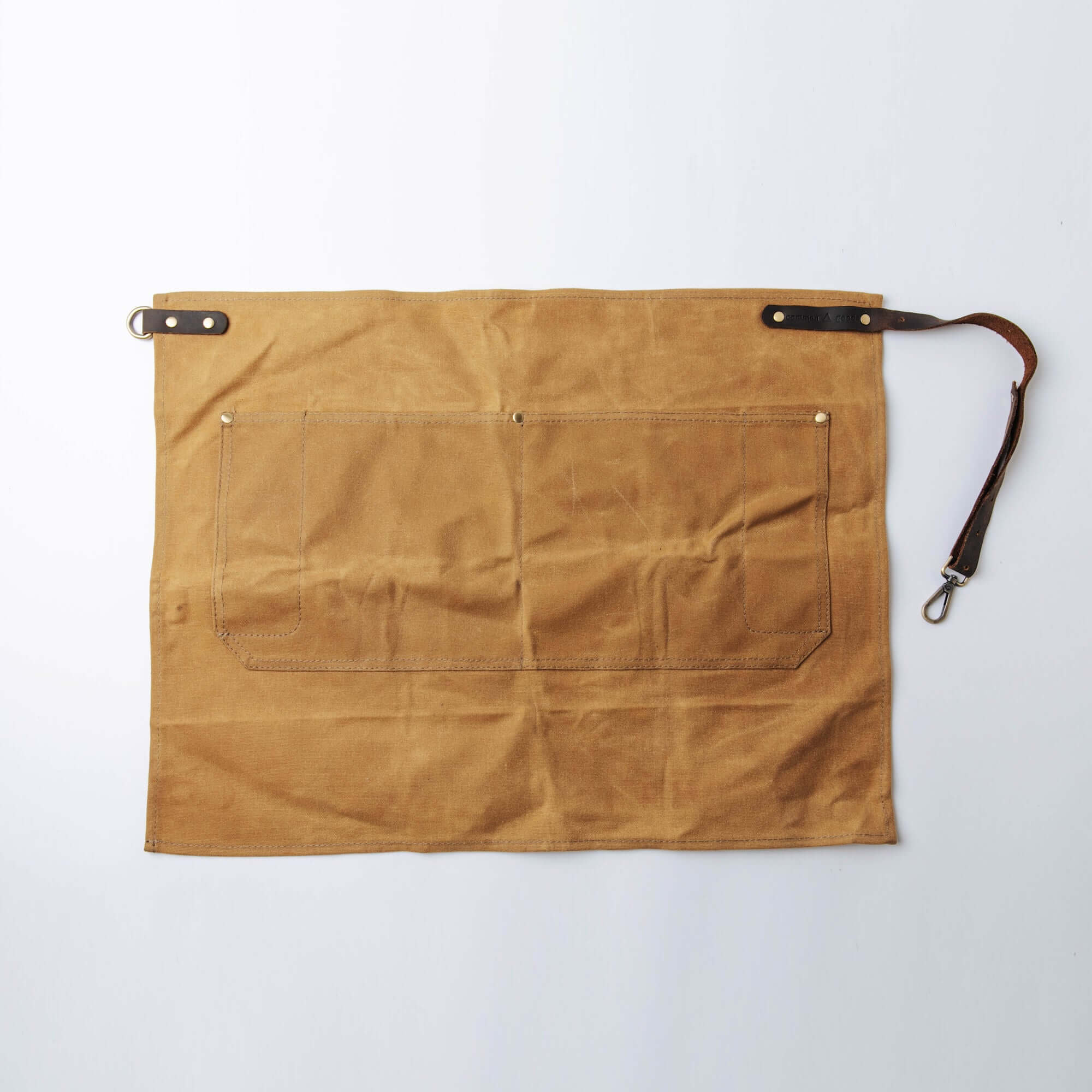 Waxed Canvas Waist Apron
