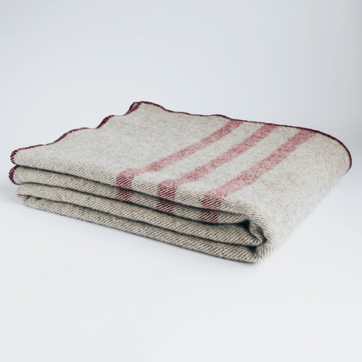 Pure Wool Cabin Blanket