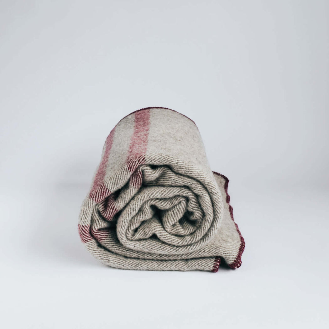 Pure Wool Cabin Blankets Common Goods Co NZ